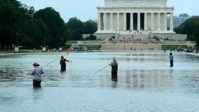 Dead Animal Found in Reflecting Pool as Trump’s $14 Million Renovation Faces Fresh Scrutiny