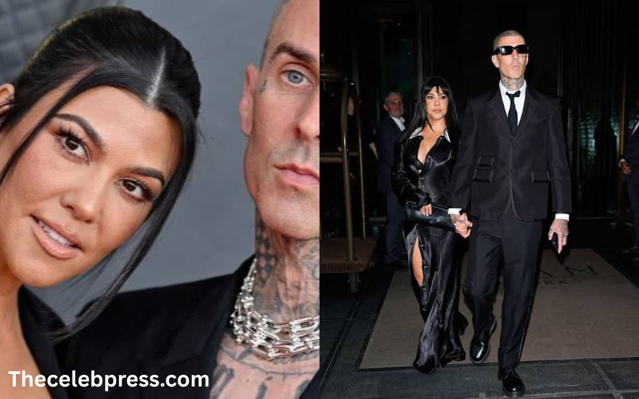 Kourtney Kardashian and Travis Barker Make First Red-Carpet Appearance Together in More Than Two Years